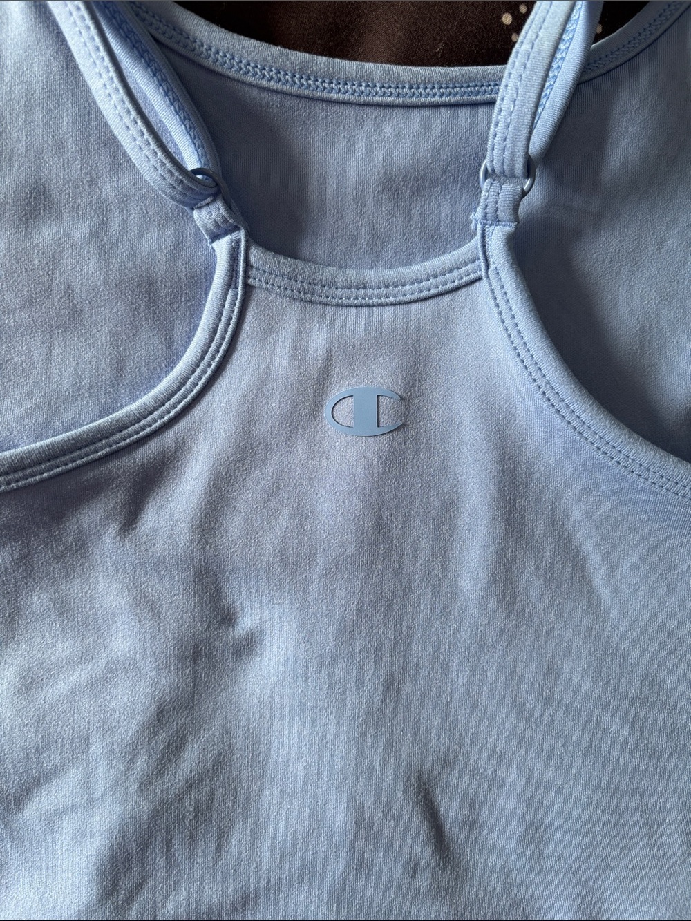 Champion Soft Touch Longline Cami Tank with Shelf Bra Cornflower Blue L - Picture 3 of 7